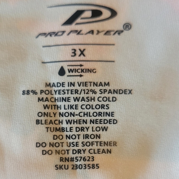 Pro player moisture wicking 7/8 legging w/2 pockets. Sizes large-3X avail. NWT - Picture 8 of 14